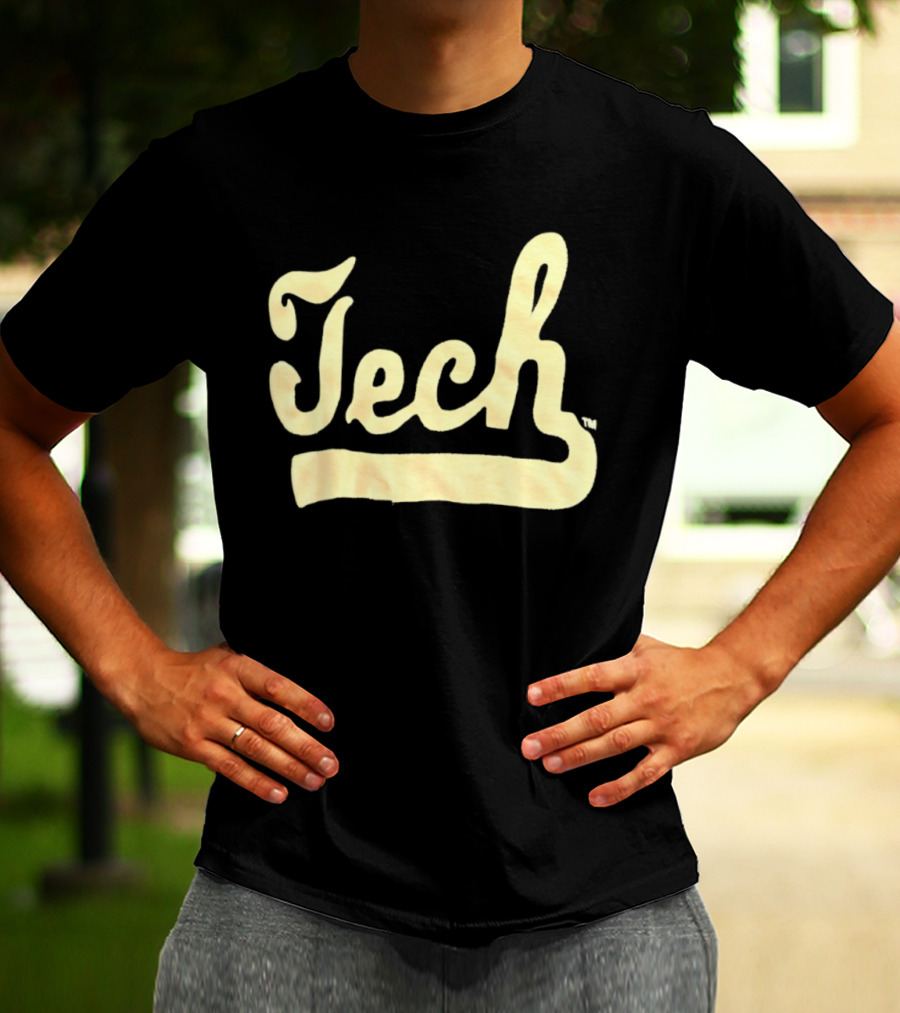 Louisiana Tech Script Font T-Shirt