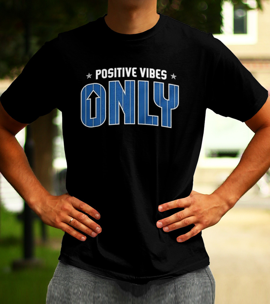 Positive Vibes Only Orlando Magic Basketball T-Shirt