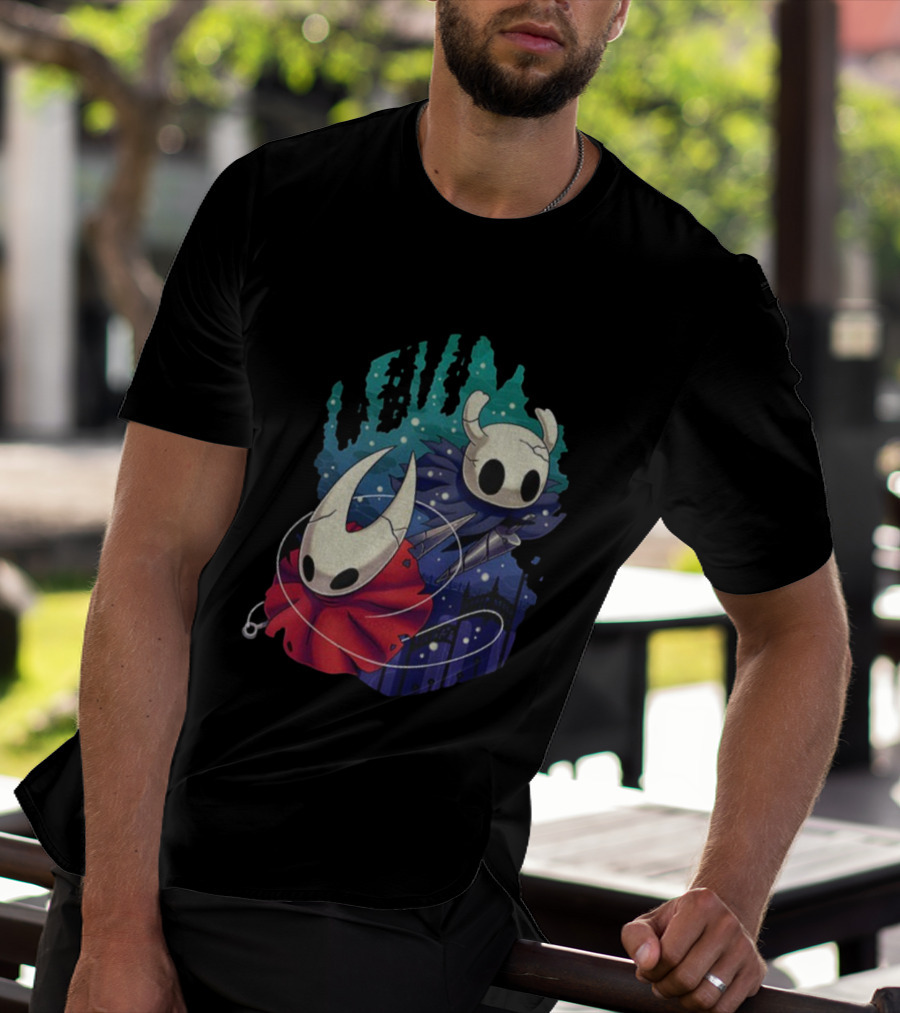 Protector Knight Silksong Hollow Knight Adventure T-Shirt
