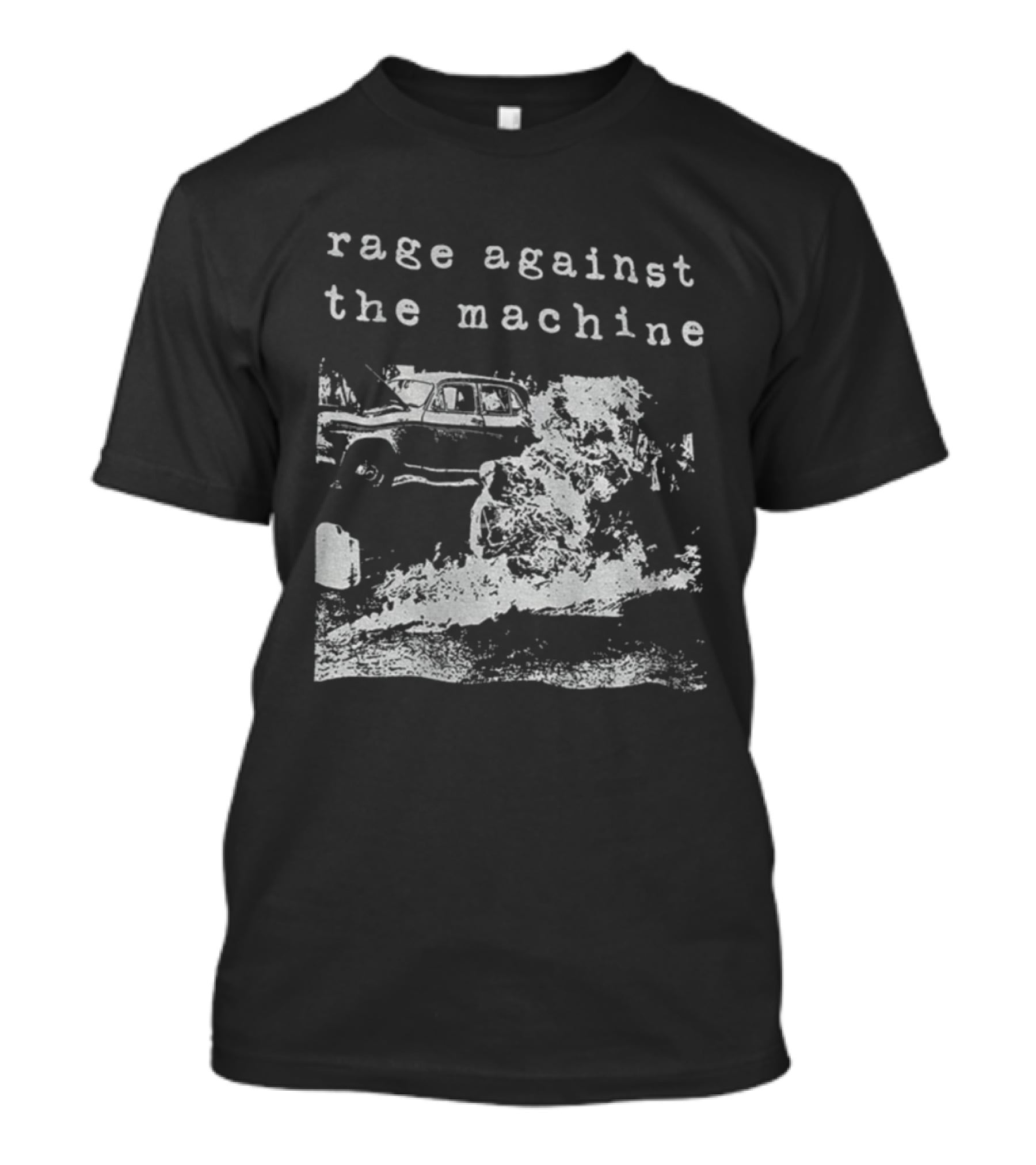 Rage Against The Machine Vintage Album Cover Amalgalm T-Shirt