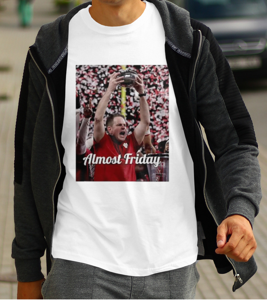 Almost Friday Coach Curt Cignetti Ohio State Victory Celebration T-Shirt