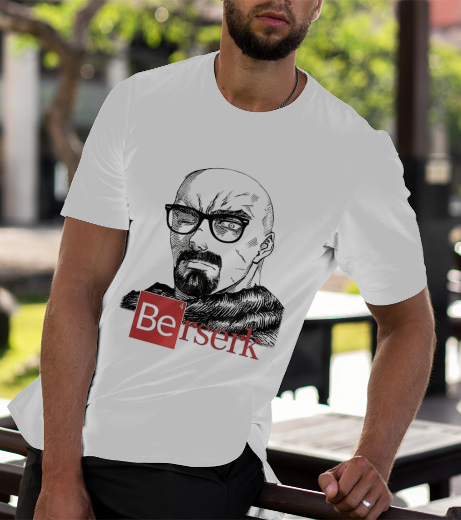 Berserk Anime Breaks Bad Inspired Fusion T-Shirt