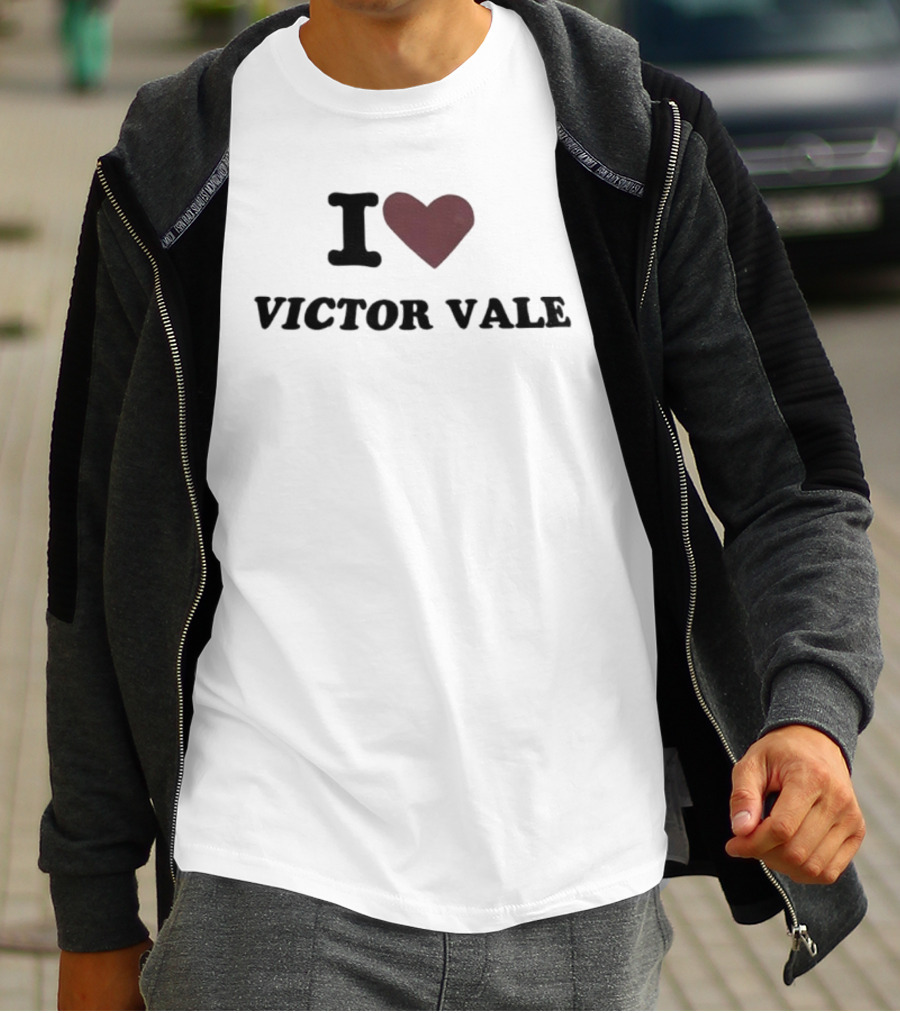 I Love Victor Vale Fan Apparel Literary Reference T-Shirt