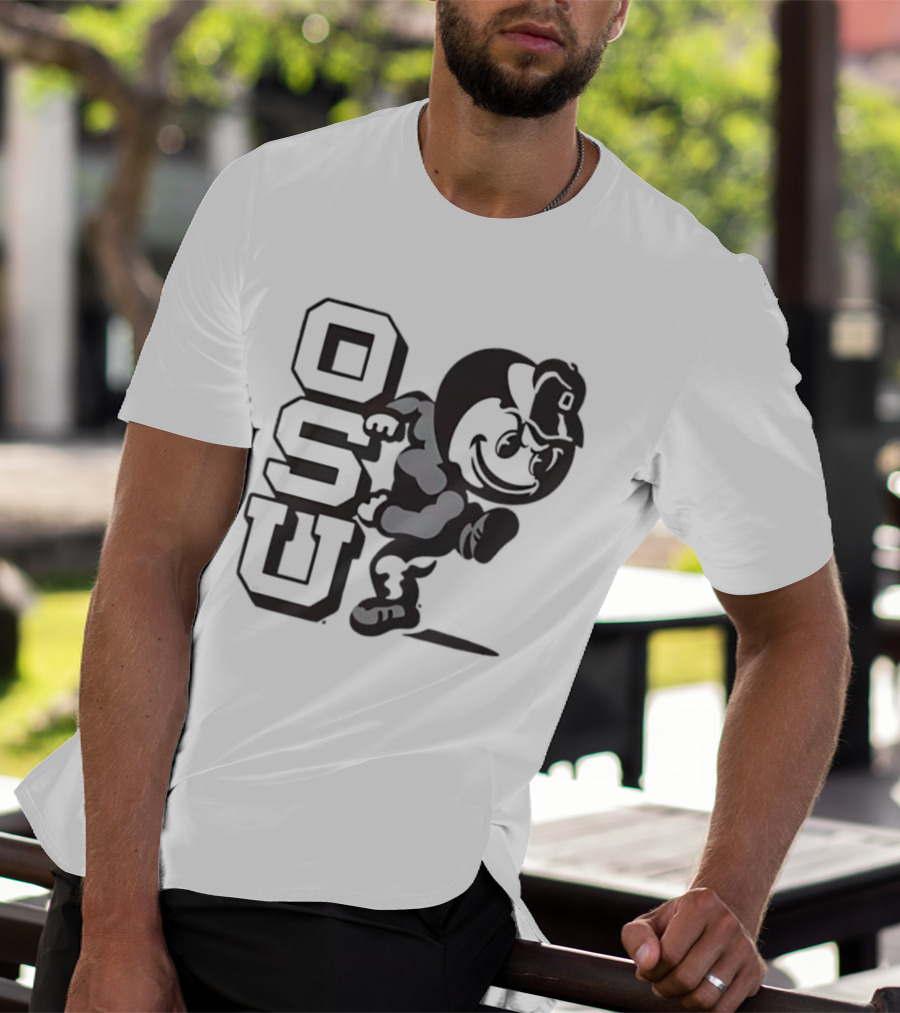 OSU Heritage Brutus Mascot Iconic Athletic Spirit T-Shirt