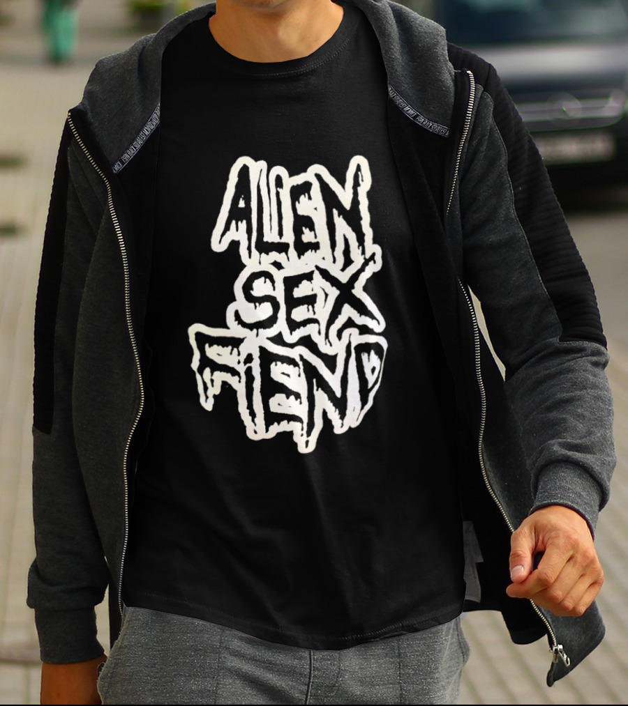 Alien Sex Fiend Bold Dripping T-Shirt
