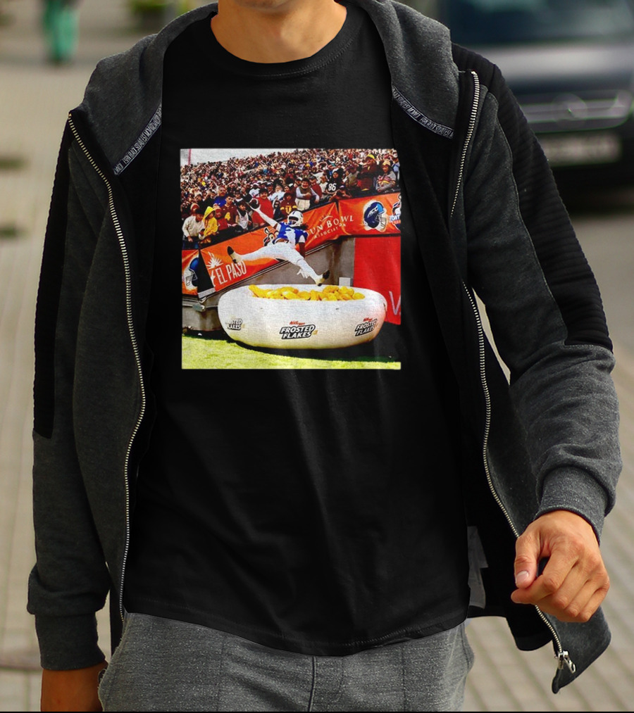 Que’Sean Brown Frosted Flakes Leap Tony The Tiger T-Shirt