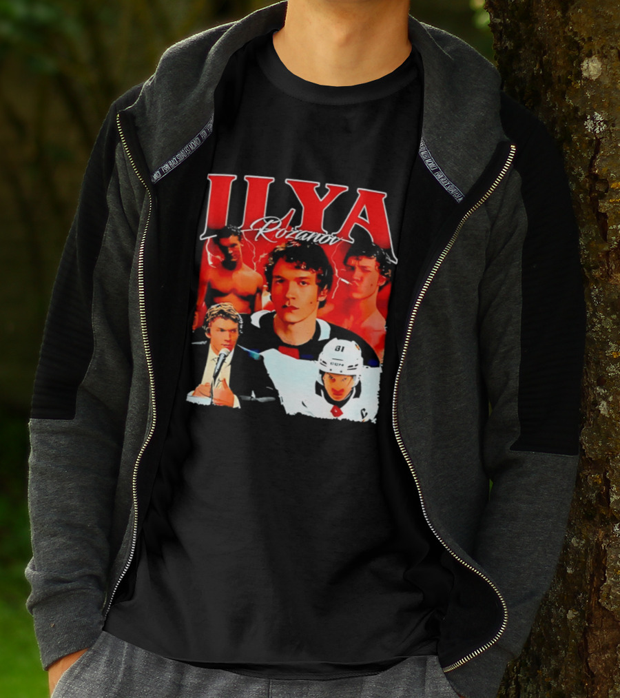 Ilya Rozanov Rivalry 90s Iconic Hockey Star T-Shirt