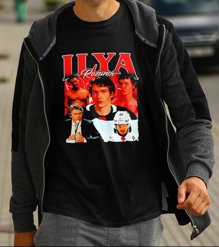 Ilya Rozanov Rivalry 90s Iconic Hockey Star T-Shirt