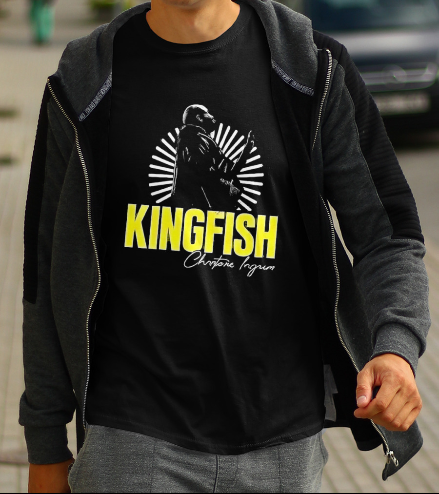 Kingfish Christone Ingram Blues Guitarist Iconic T-Shirt