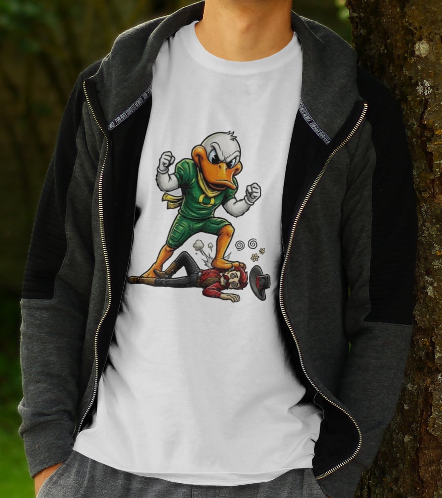 Oregon Ducks Defeat Texas Tech Orange Bowl Champs Victory T-Shirt