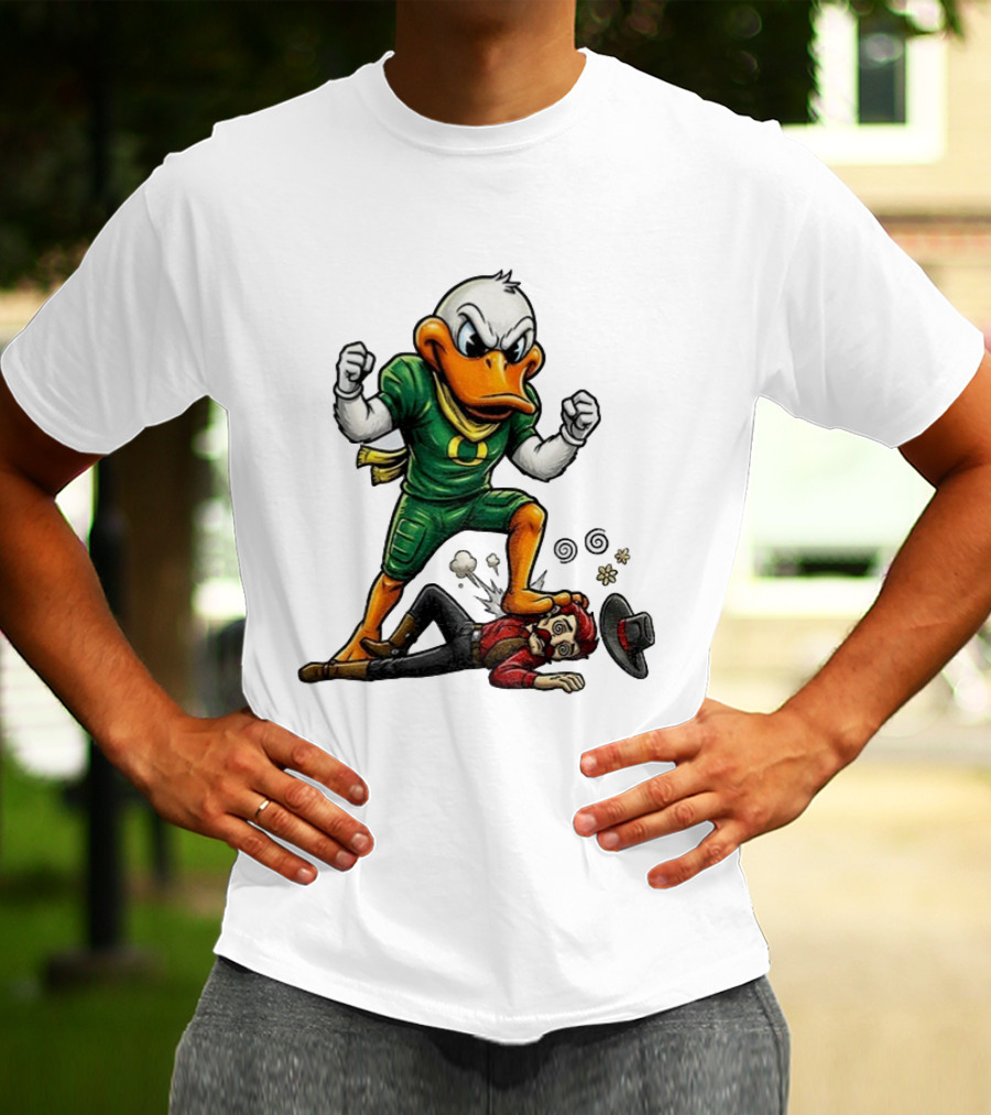 Oregon Ducks Defeat Texas Tech Orange Bowl Champs Victory T-Shirt