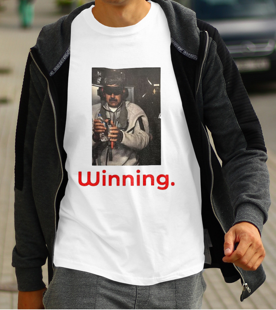 Winning Nicolás Maduro Venezuela Political Photo T-Shirt