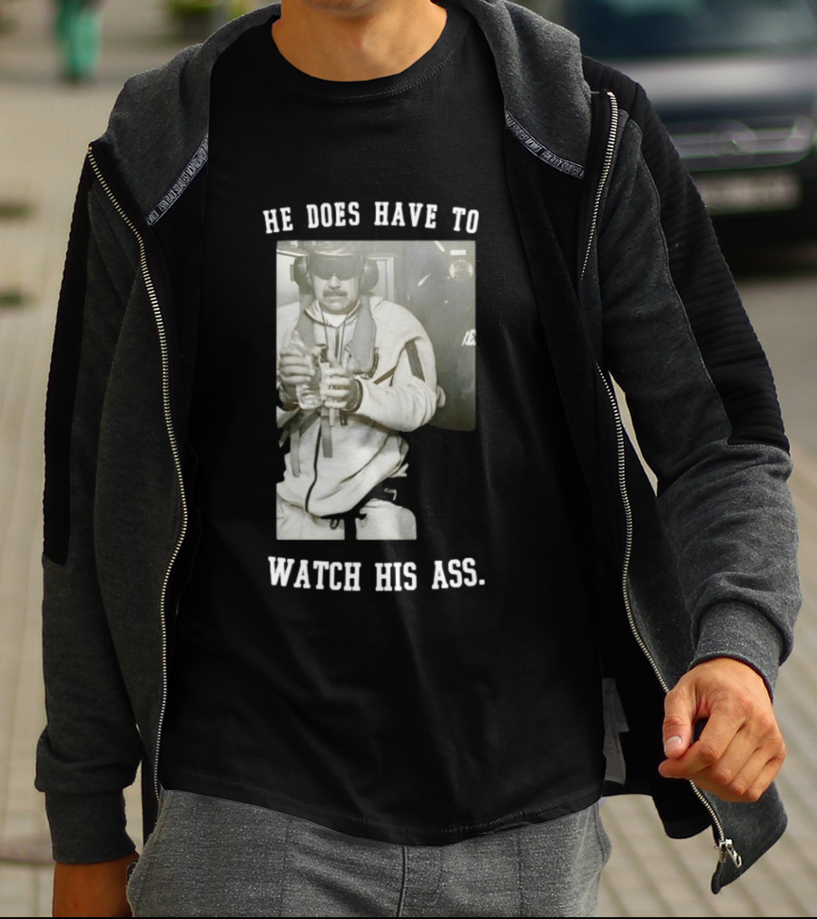 Captura Nicolas Maduro He Does Have To His Ass T-Shirt