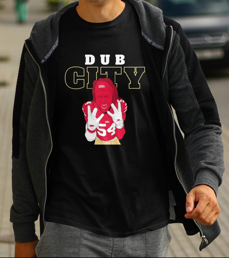 Dub City Fred Warner San Francisco 49ers T-Shirt