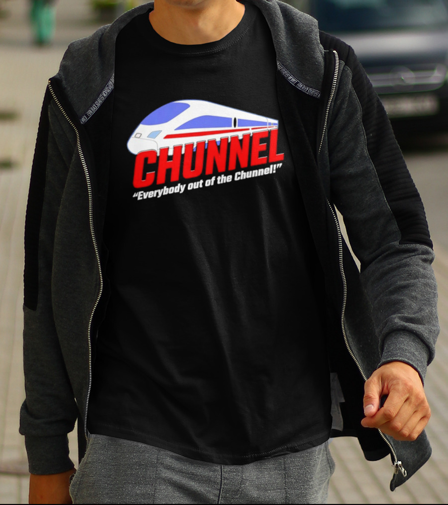 Chunnel Everybody Out Of The Chunnel Train T-Shirt