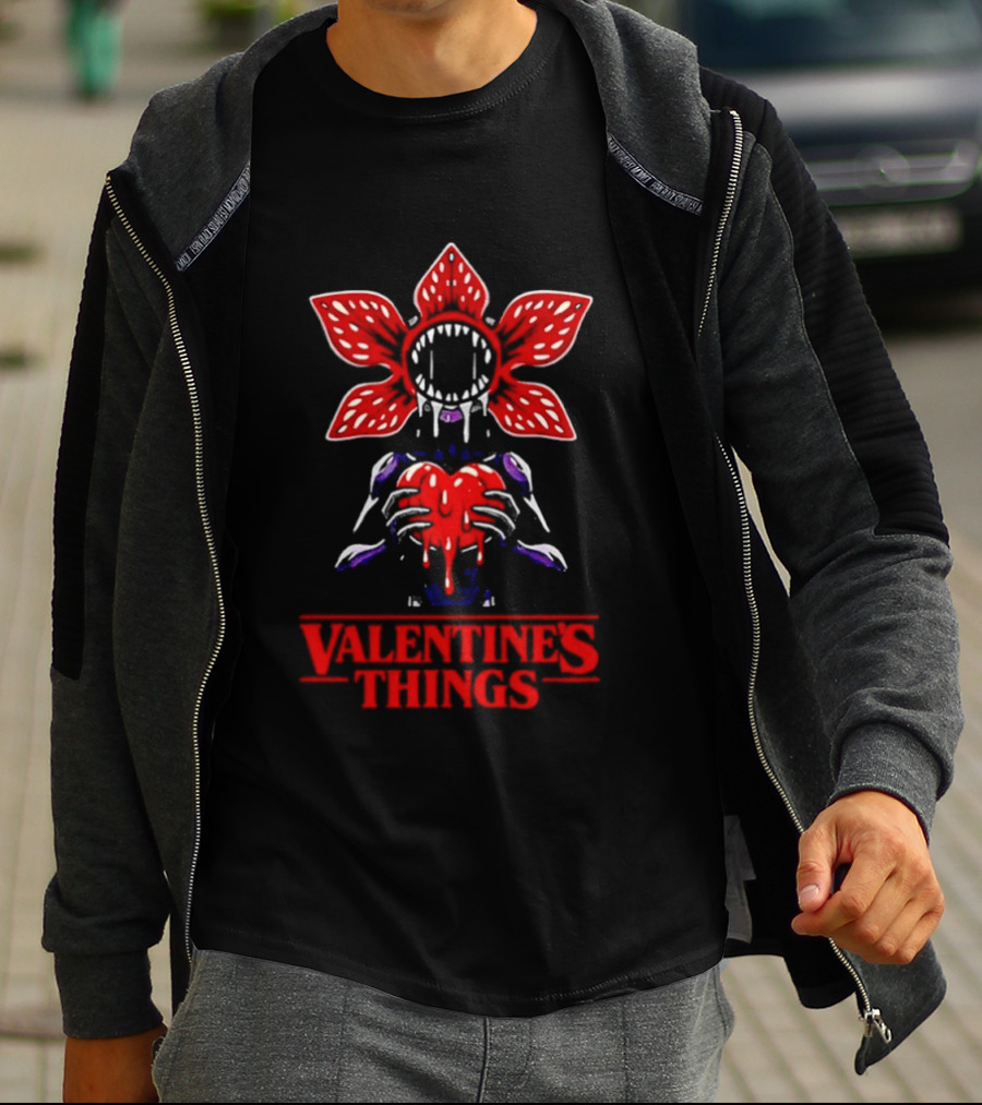 Valentine’s Things Style Stranger Things T-Shirt