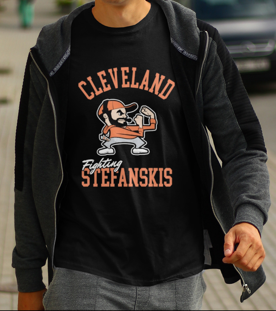 Cleveland Fighting Stefanskis Sports T-Shirt