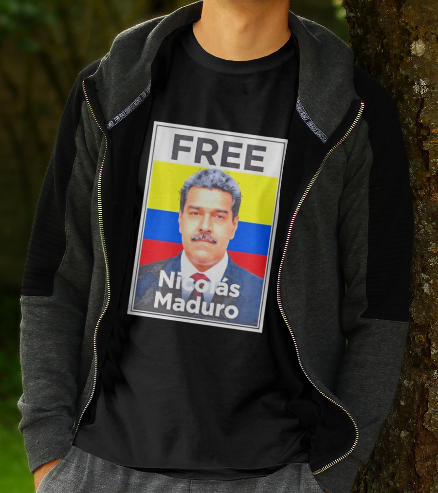 FREE Nicolás Maduro Venezuela Flag Political T-Shirt