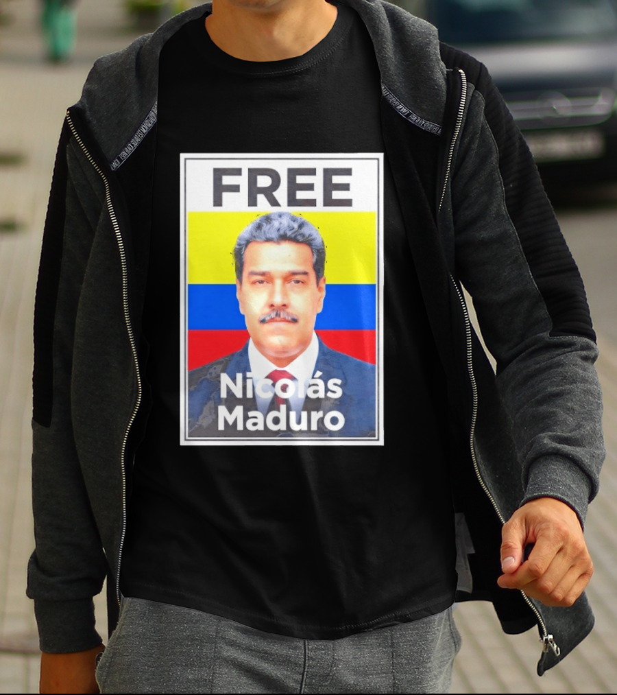 FREE Nicolás Maduro Venezuela Flag Political T-Shirt