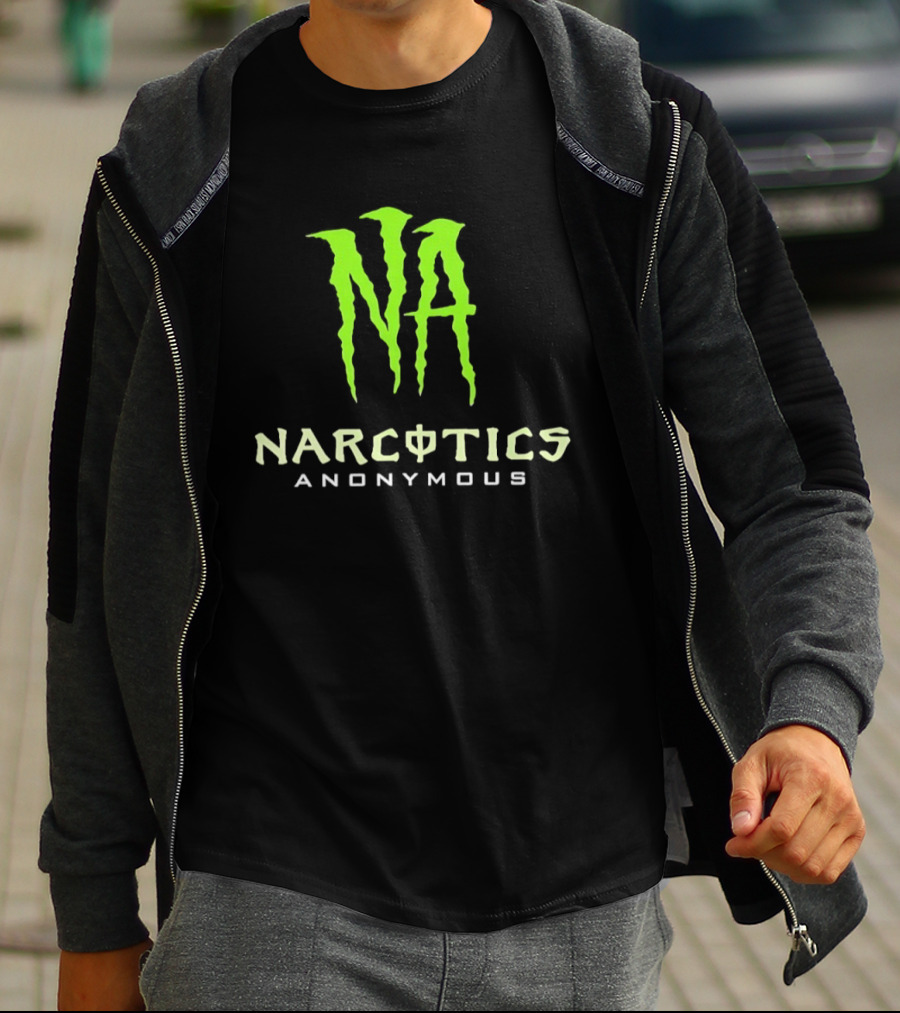 NA Narcotics Anonymous Monster Energy Style Collaboration T-Shirt