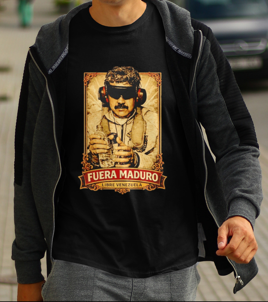 Fuera Maduro Libre Venezuela Protest T-Shirt