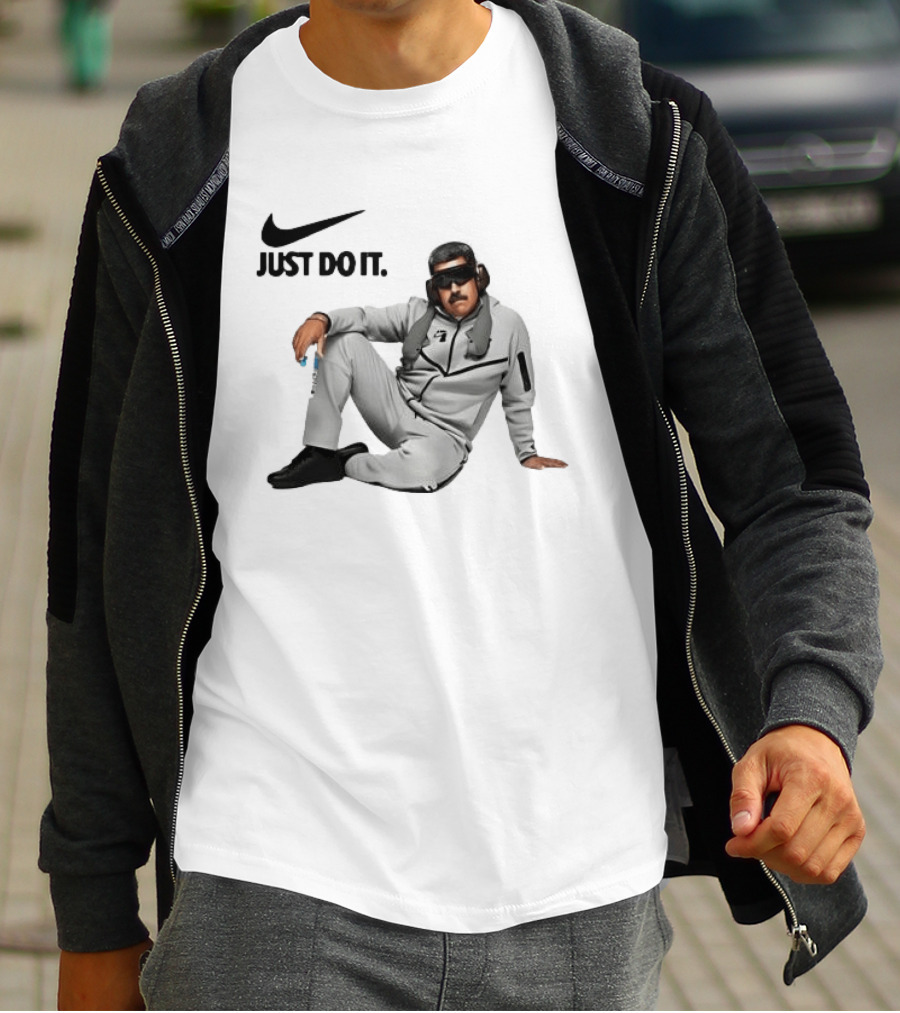 Nike Just Do It Nicolas Maduro Meme T-Shirt