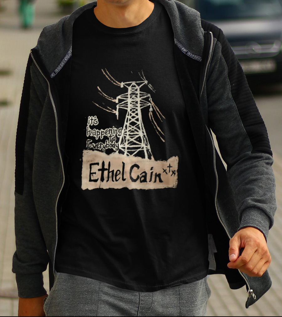 Ethel Cain It's Happening To Everybody Transmission Tower T-Shirt