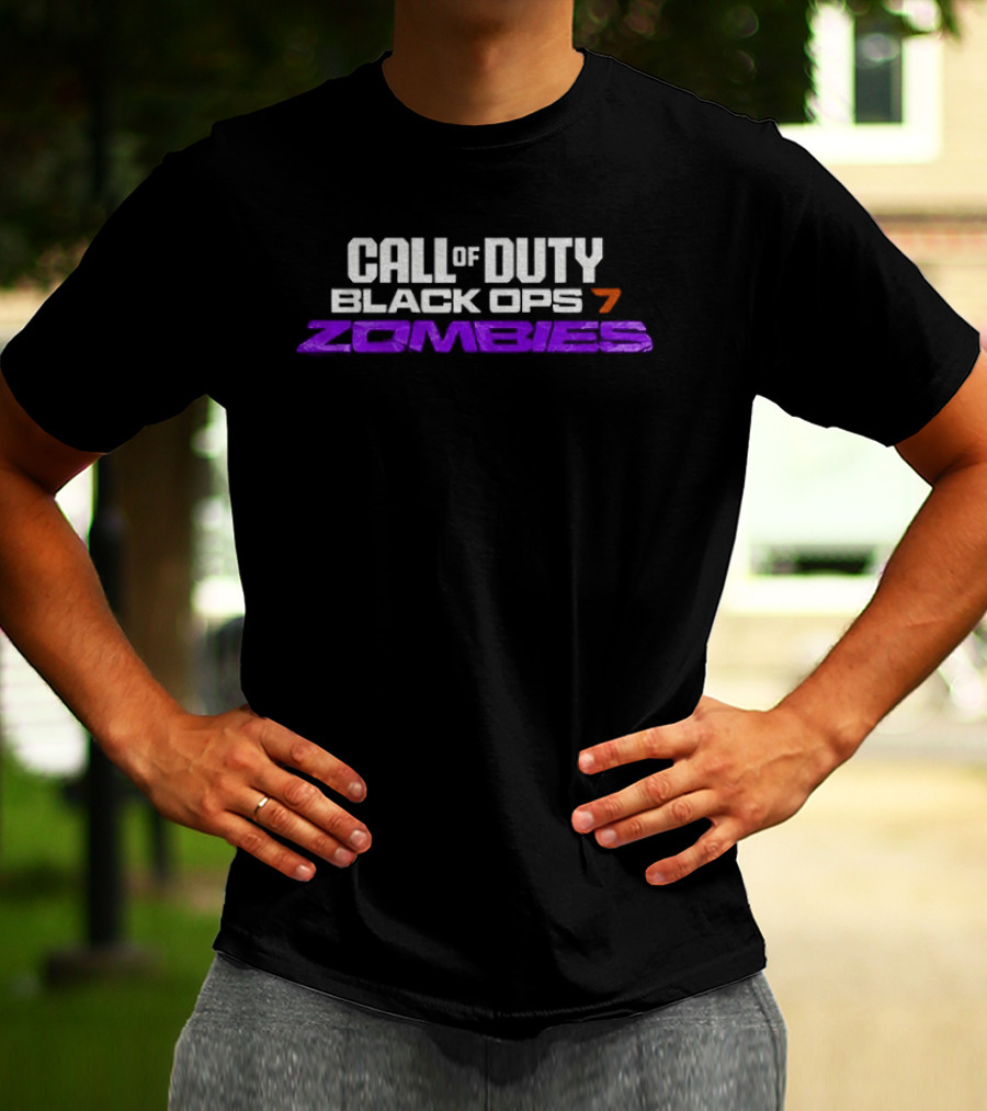Call Of Duty Black Ops 7 Zombies Gaming T-Shirt