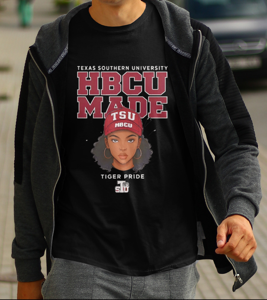 Texas Southern University HBCU Made TSU Tiger Pride Bold Iconic Representation T-Shirt