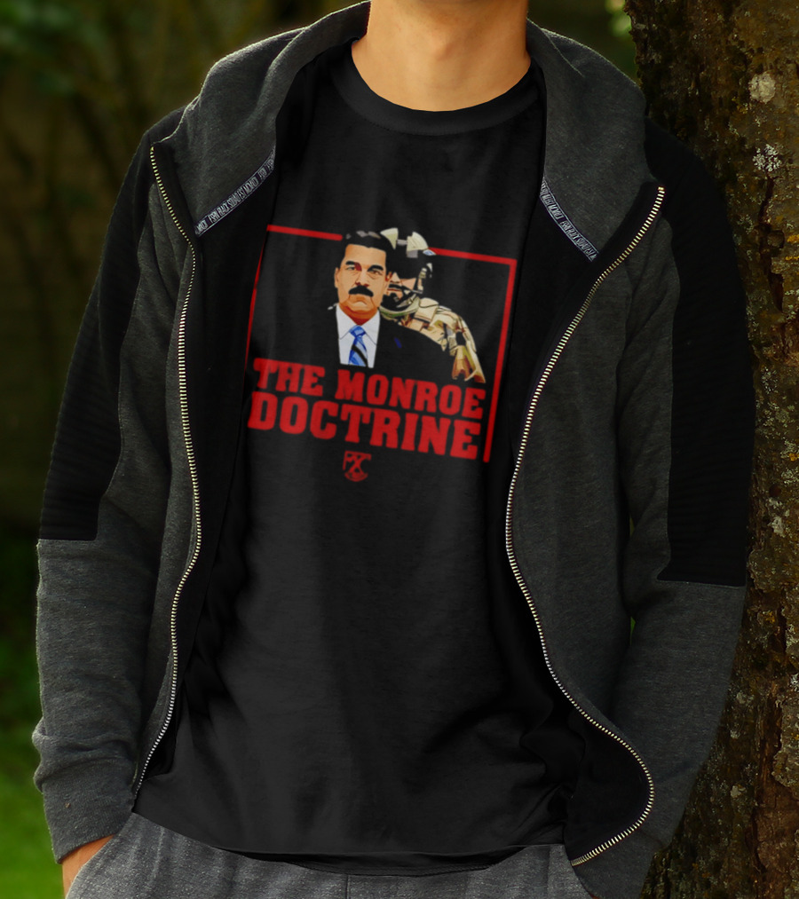The Monroe Doctrine FC Political Icon With Eagle T-Shirt