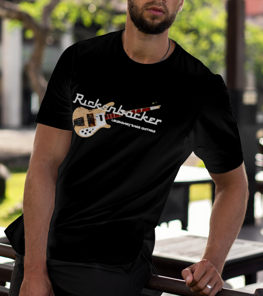 Rickenbacker Legendary Bass Guitars Iconic Instrument T-Shirt