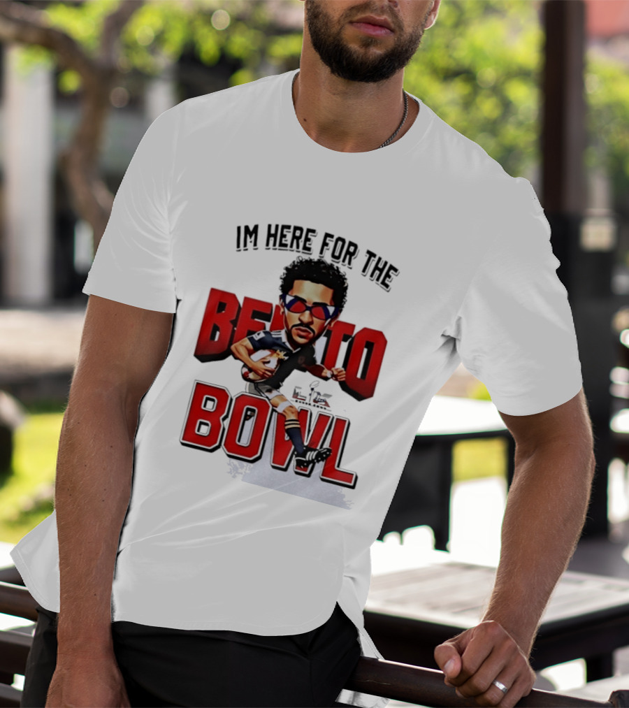 Bad Bunny Super Bowl I’m Here For The Benito Bowl T-Shirt