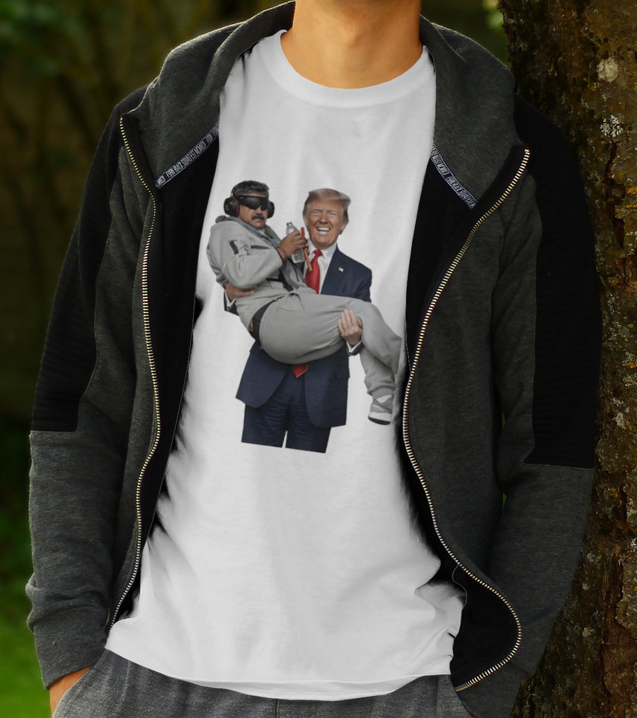 Trump Carry Maduro Satire Funny Political Humor T-Shirt