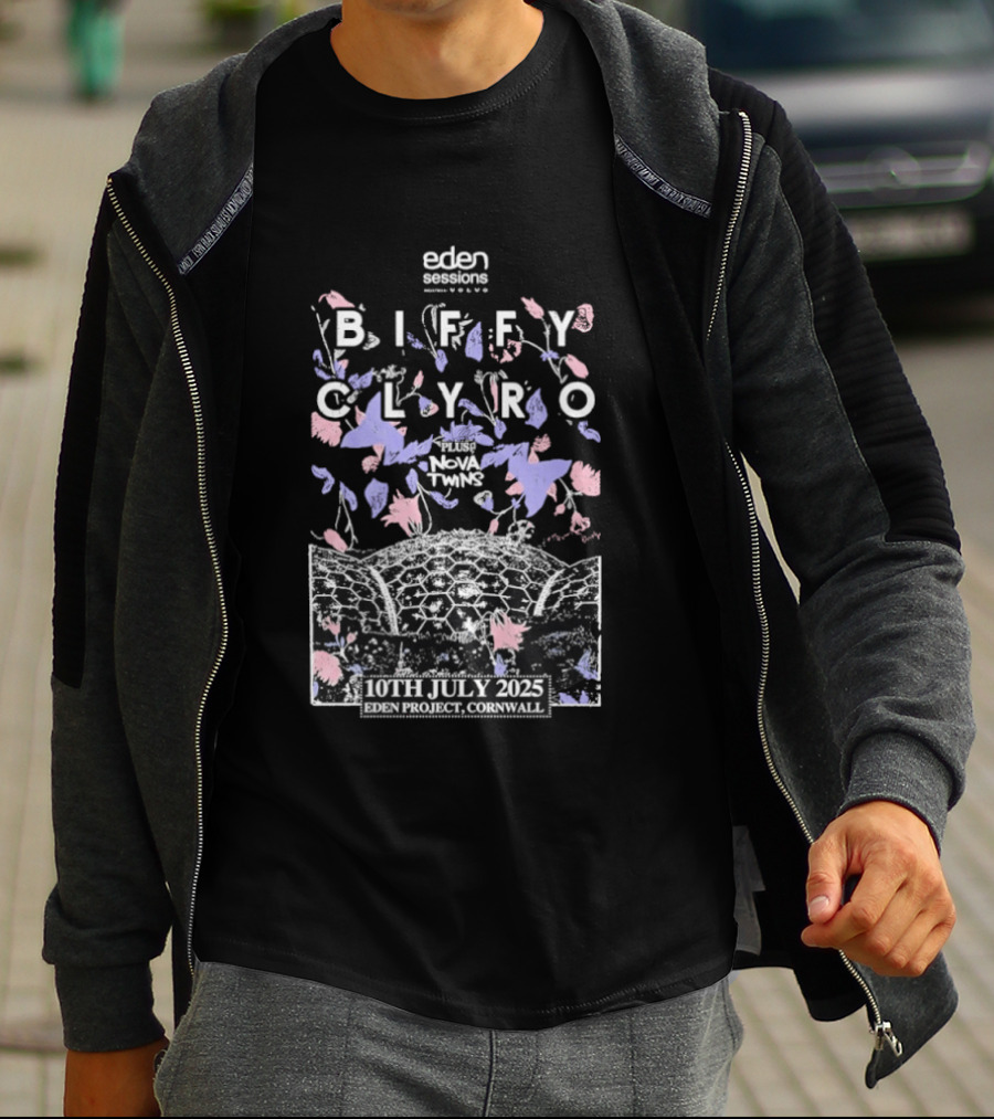 Eden Sessions Presents Biffy Clyro Live 10th July 2025 Eden Project Cornwall T-Shirt