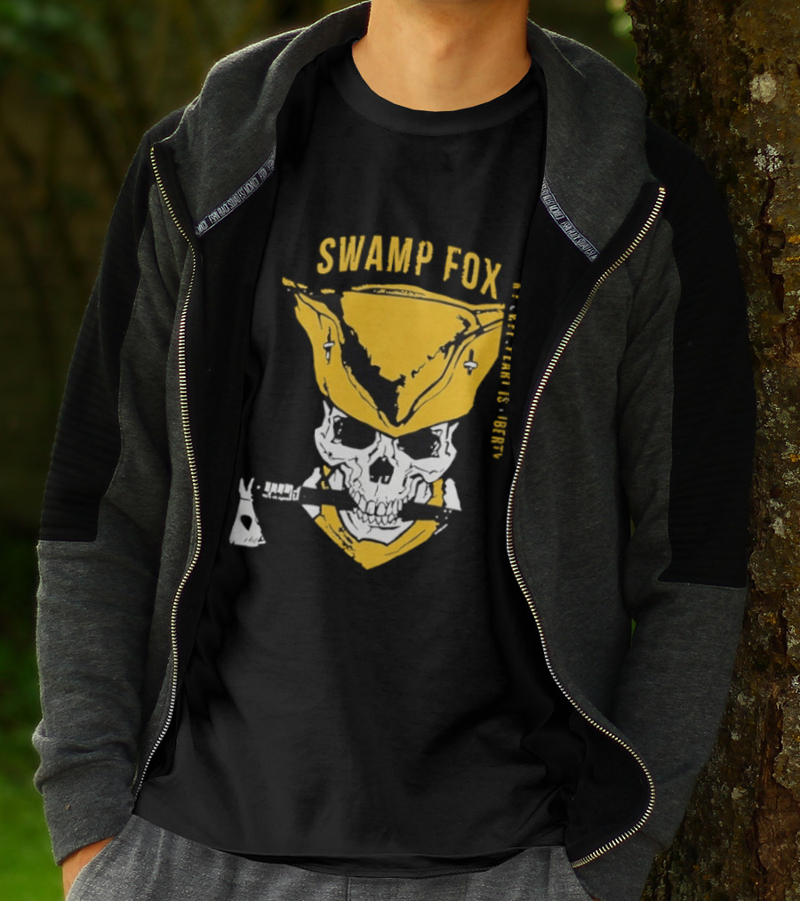 SWAMP FOX Skull My Sweetheart Is Liberty T-Shirt