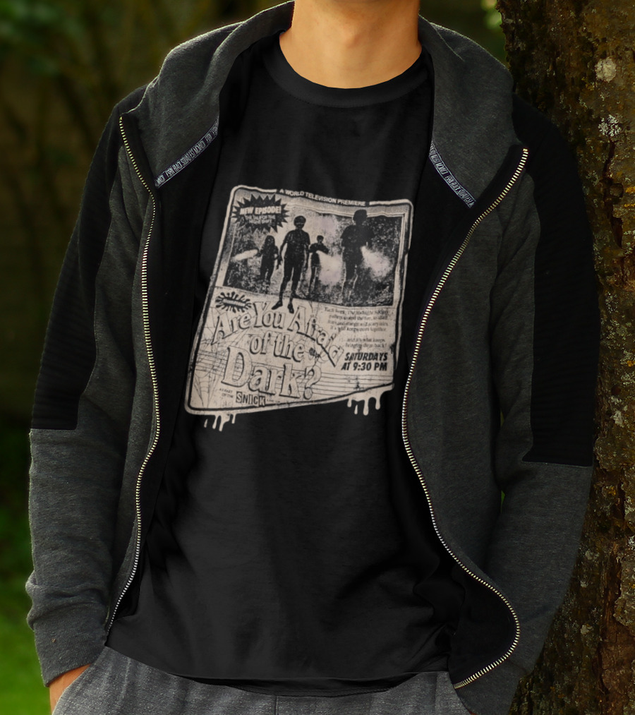 Nickelodeon Are You Afraid Of The Dark New Episode World Television Premiere Saturdays At 9:30 PM SNICK T-Shirt