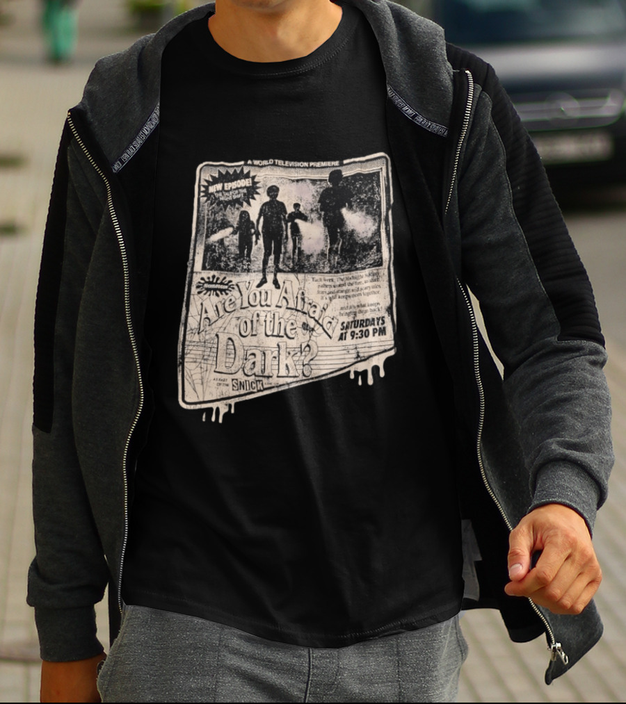 Nickelodeon Are You Afraid Of The Dark New Episode World Television Premiere Saturdays At 9:30 PM SNICK T-Shirt