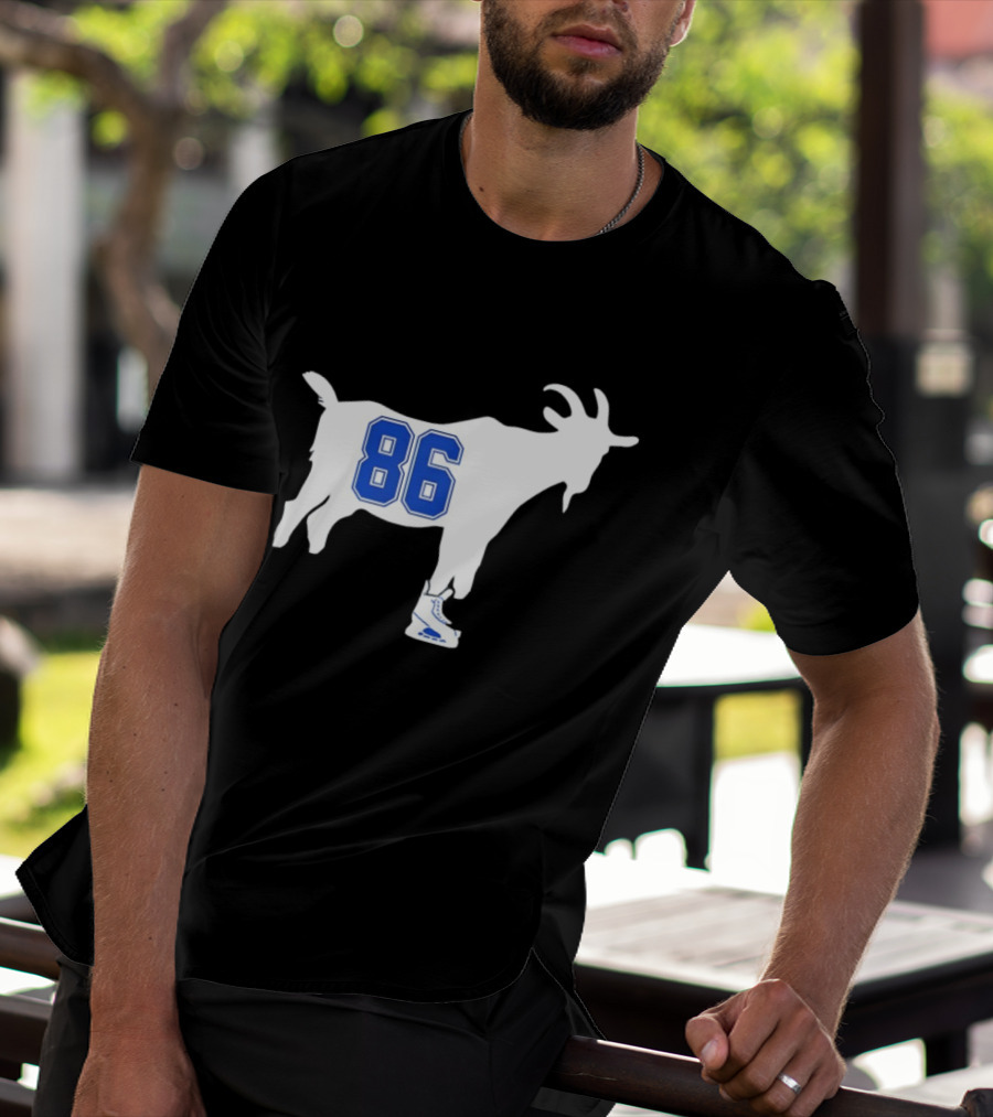 Nikita Kucherov Goat 86 Tampa Bay Lightning Hockey Skates T-Shirt
