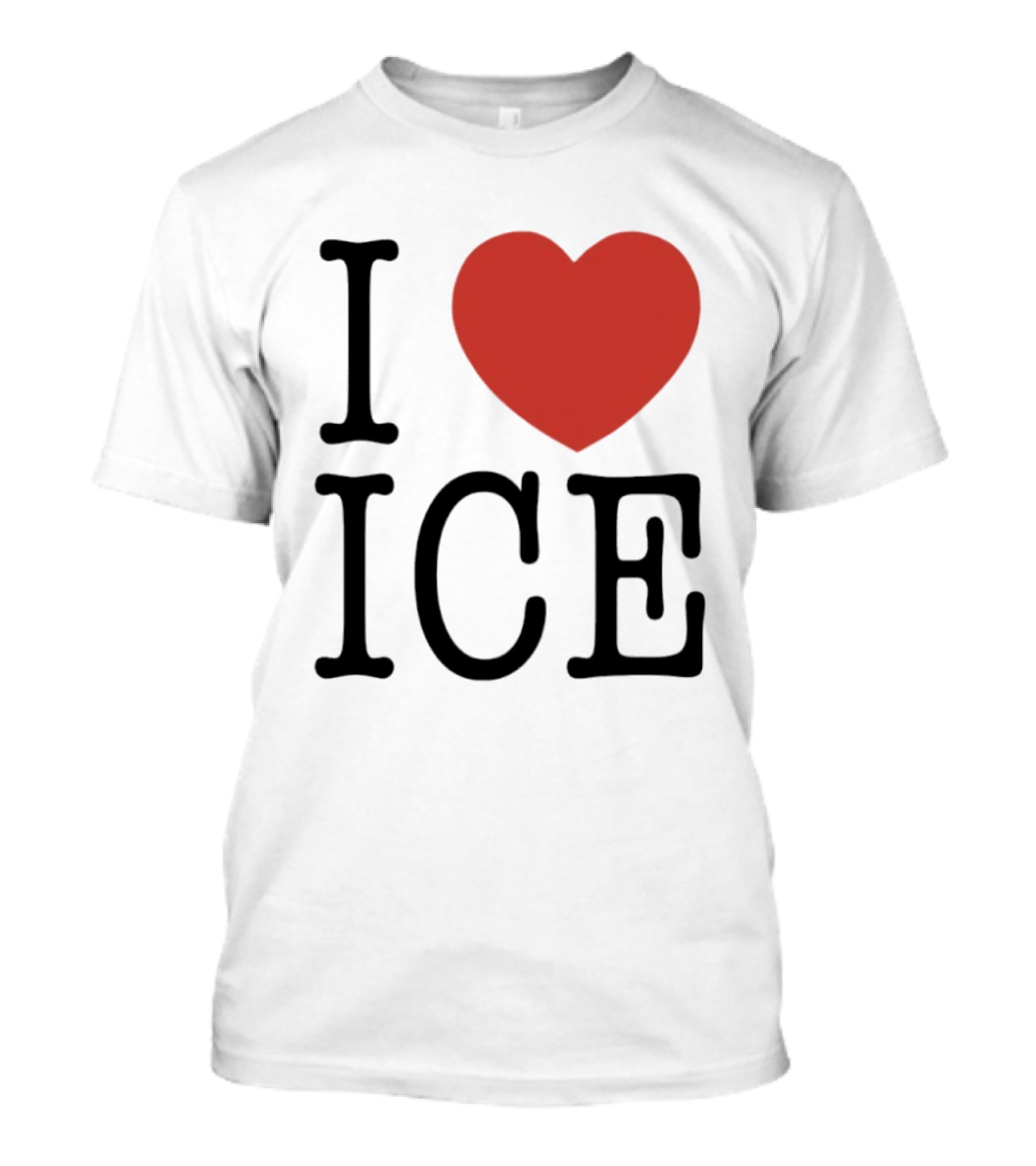 I Love Red Heart ICE T-Shirt