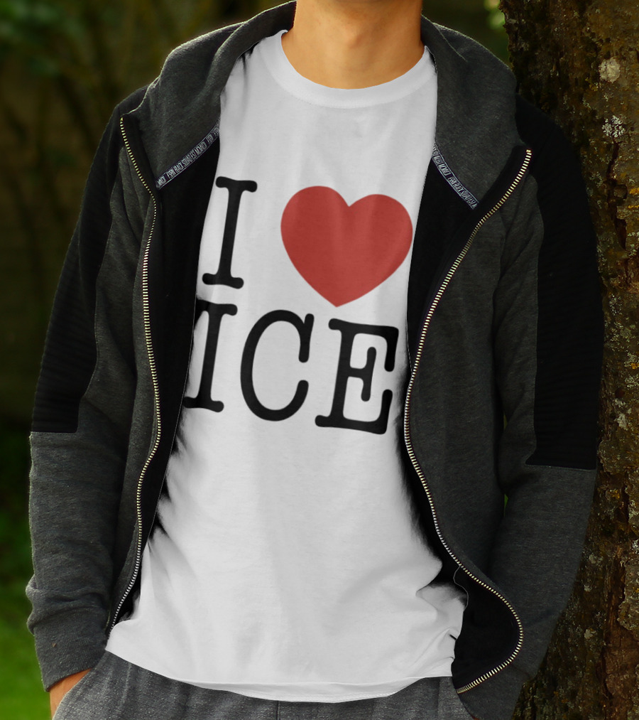 I Love Red Heart ICE T-Shirt