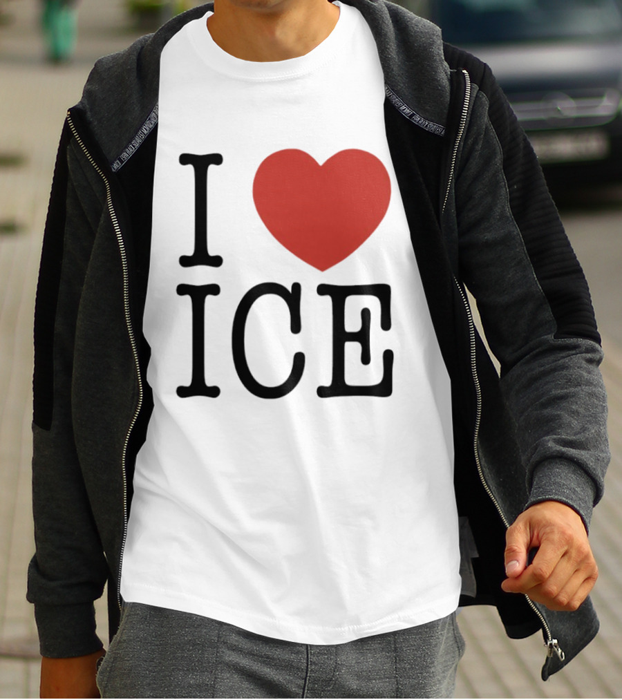 I Love Red Heart ICE T-Shirt