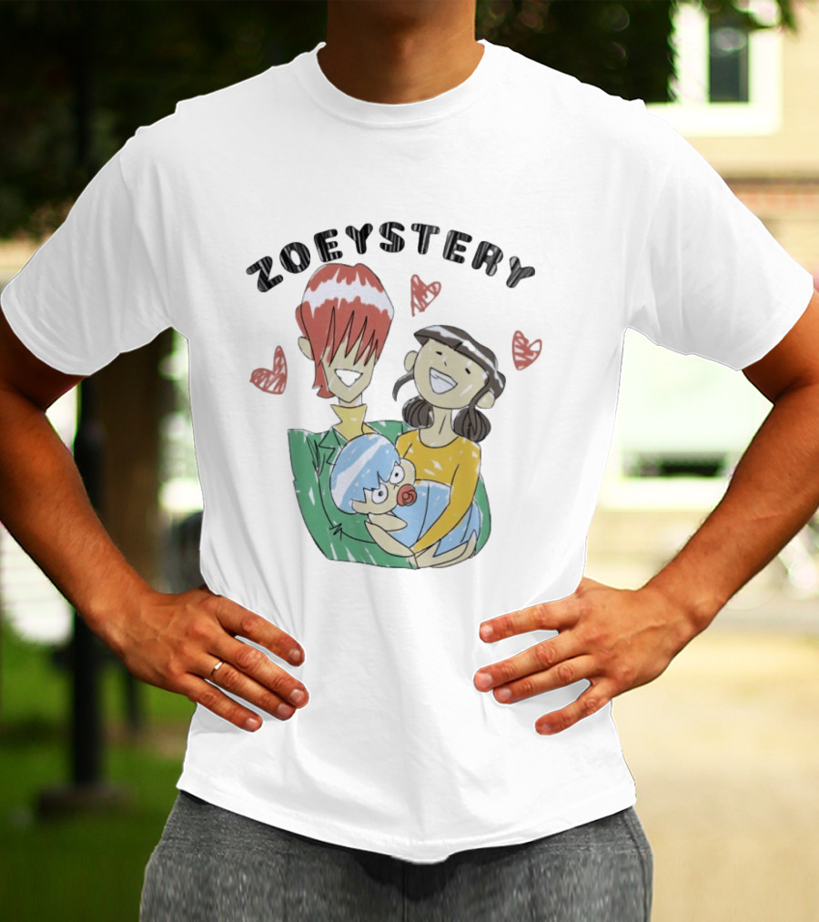 Zoeystery KPop Demon Hunters Cute Cartoon Family T-Shirt