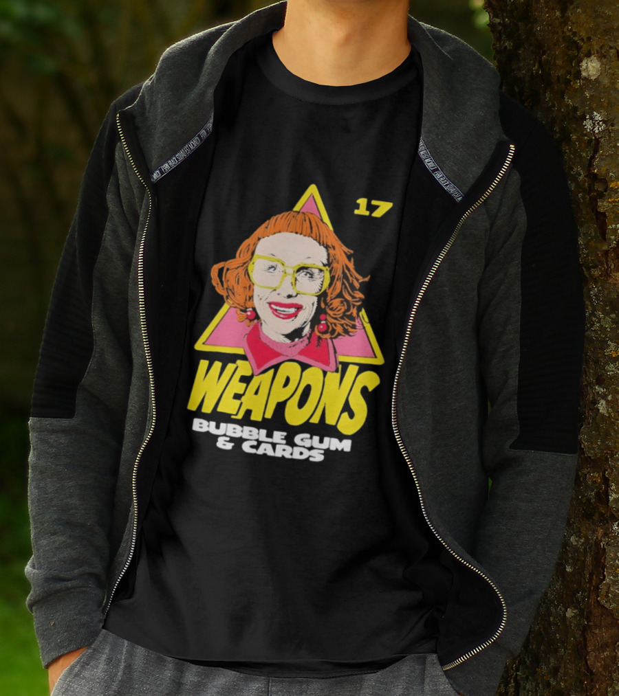 Aunt Gladys Weapons 17 Bubble Gum & Cards T-Shirt