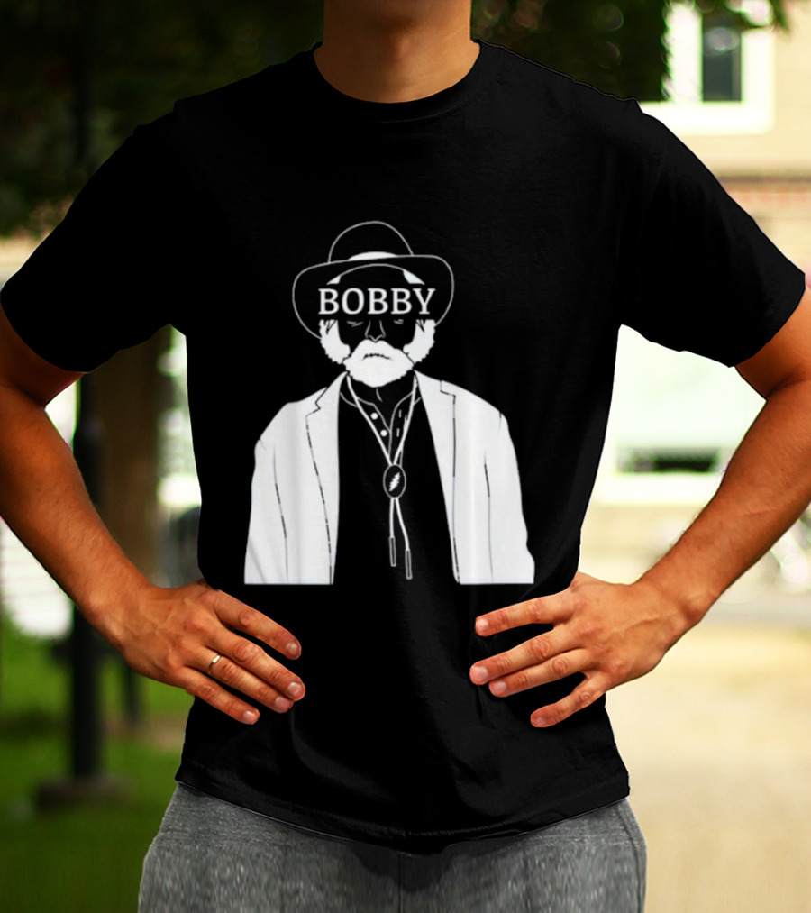 Bobby Bob Weir Grateful Dead Shakedown Drawing T-Shirt