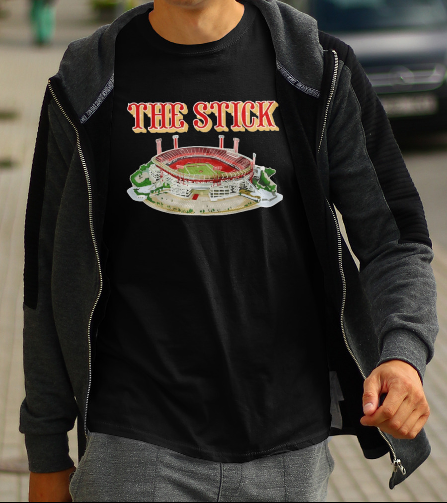 The Stick Candlestick Park San Francisco 49ers Stadium Football T-Shirt