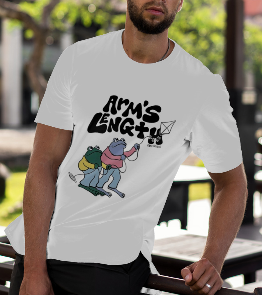 Arm's Length Frog And Toad Kite Emo Music T-Shirt