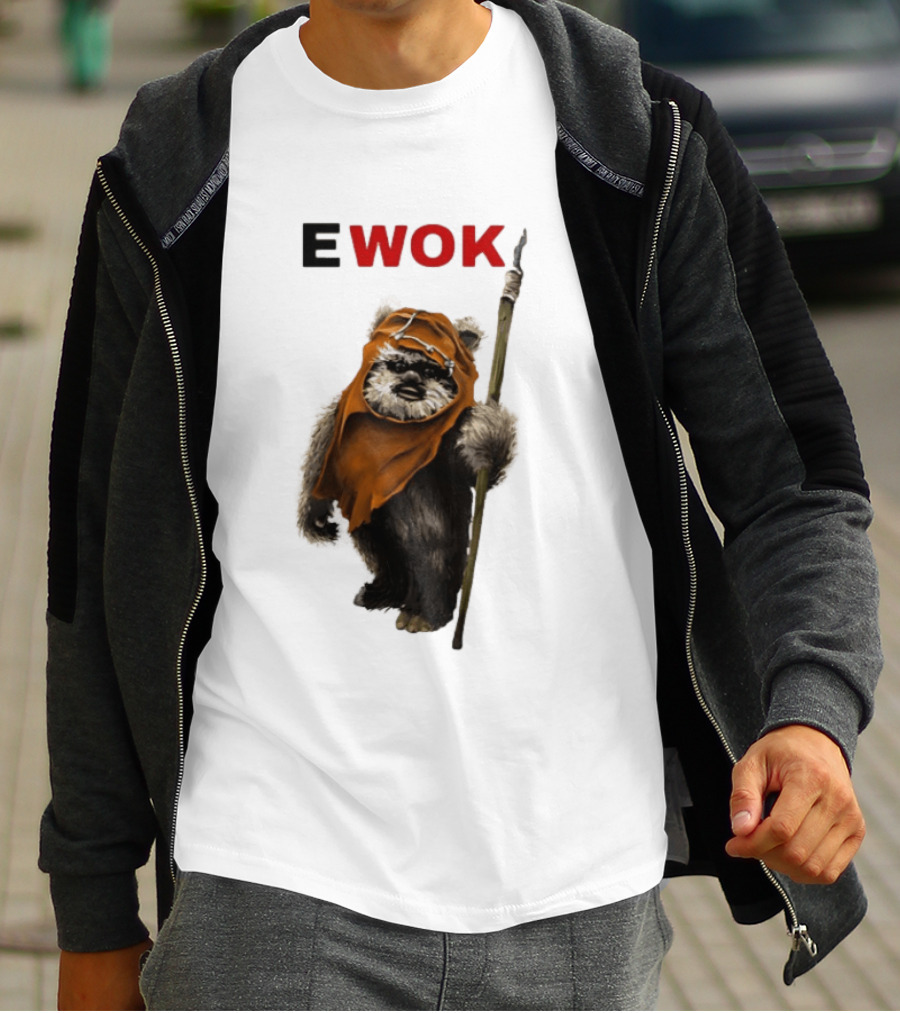 Ewok Wicket W Warrick Star Wars Character Iconic Film Creature T-Shirt