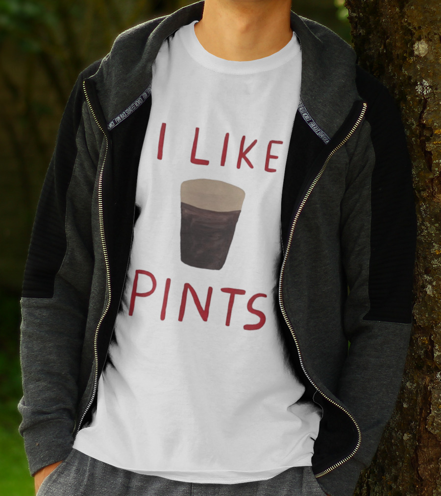 I Like Pints Beer Humor T-Shirt