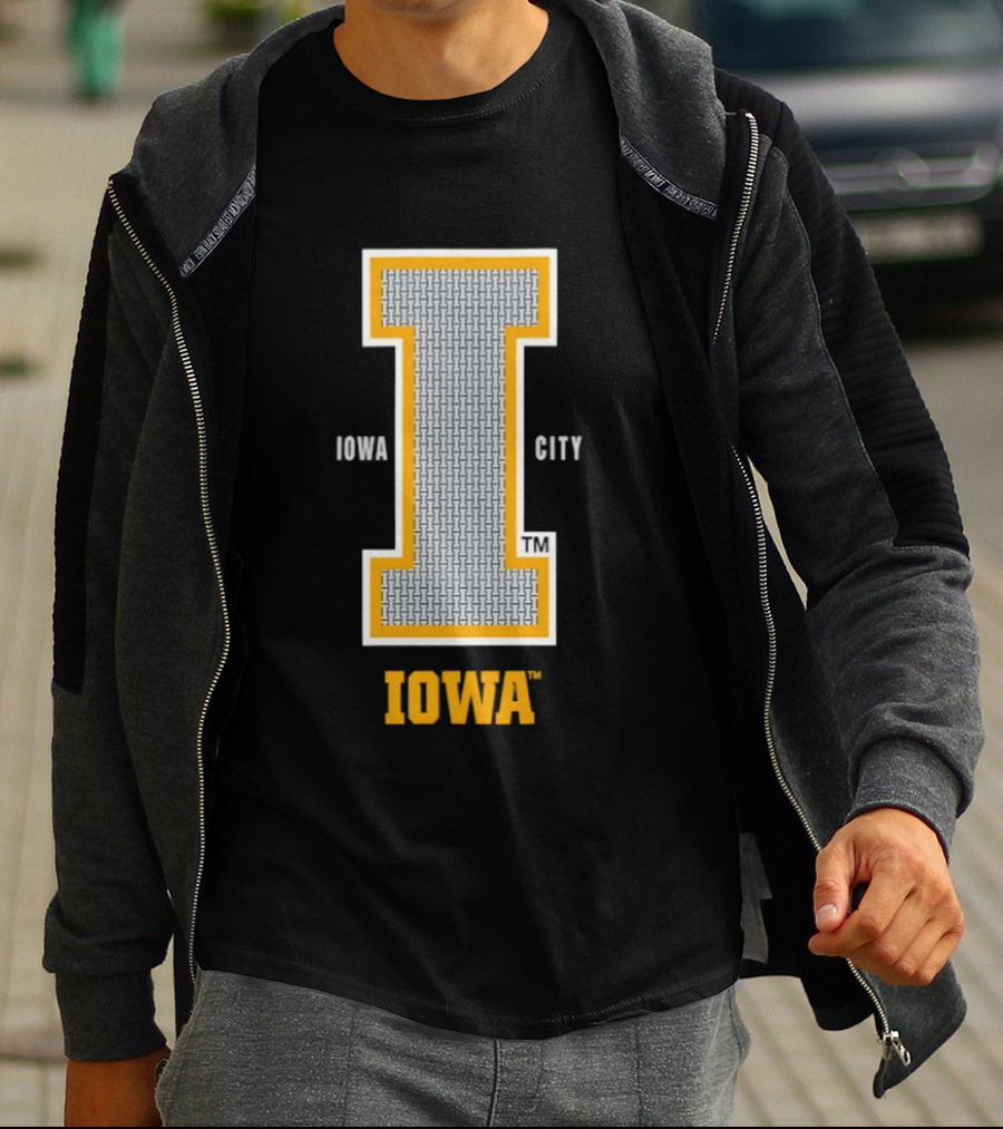 Iowa Hawkeyes Football NCAA Iowa City I T-Shirt