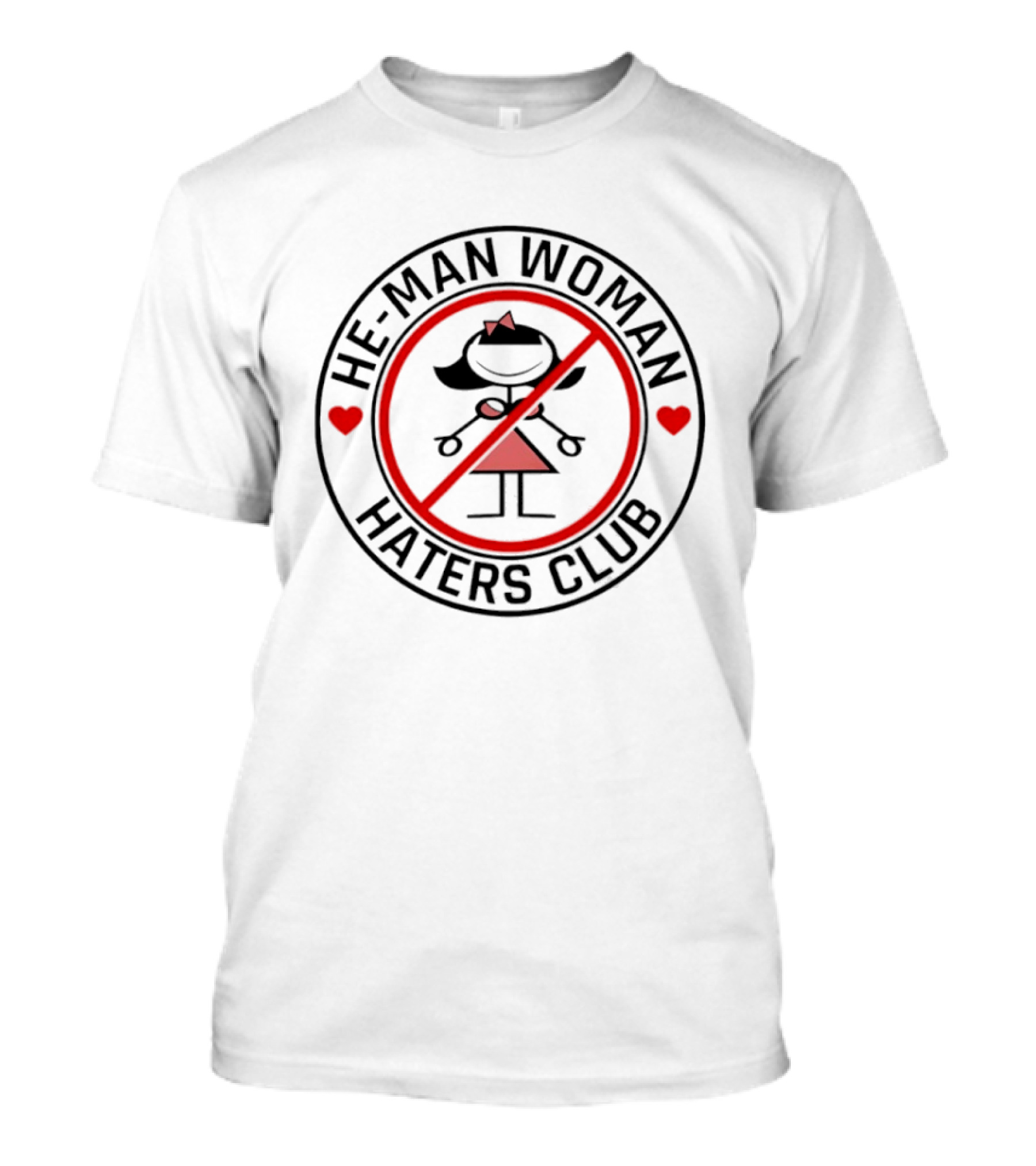 He Man Woman Haters Club Lil Rascal Circle T-Shirt